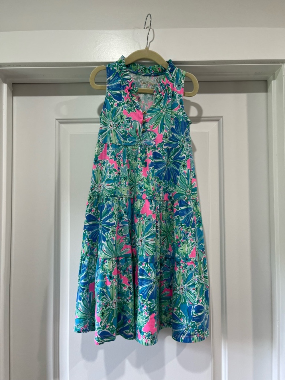 Lilly Pulitzer Girls Mini Malone Maxi Dress Size XS